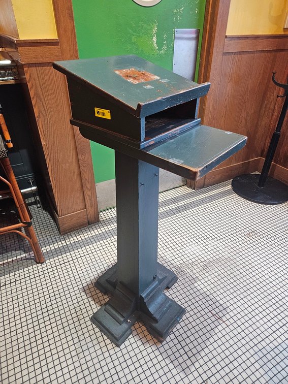 Wood Host Stand, 12"x20"x45"