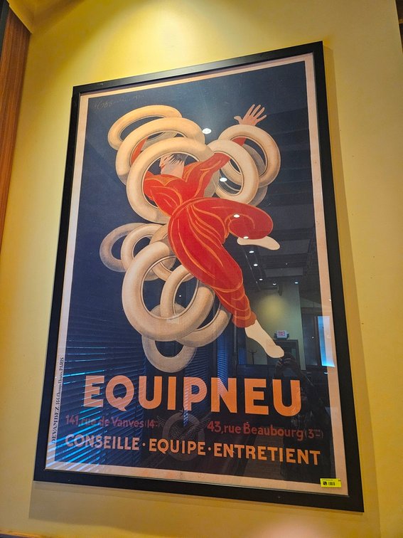 Equipneu Framed Picture, 50"x75"