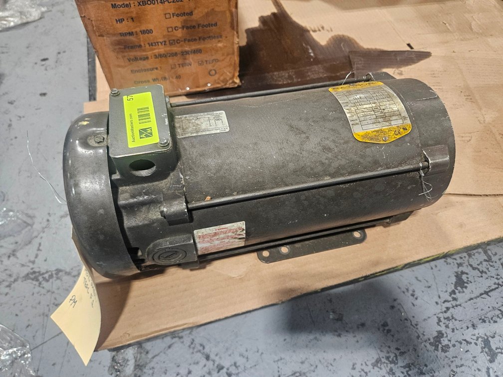 Baldor CDP3585 2 HP Motor, 180V, 1750 RPM
