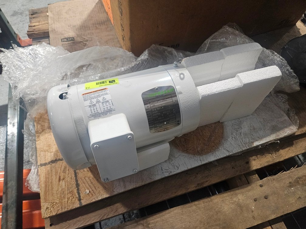 Praxair 3/4 HP Motor, 208-230/460V, 3 PH, 1140 RPM