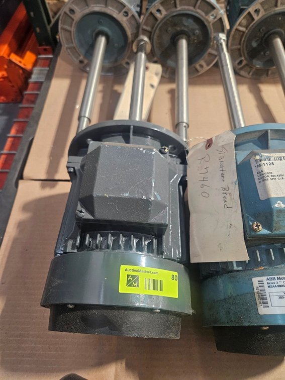 ABB .75 KW Motor, 380-420V, 3 PH, 1430 RPM