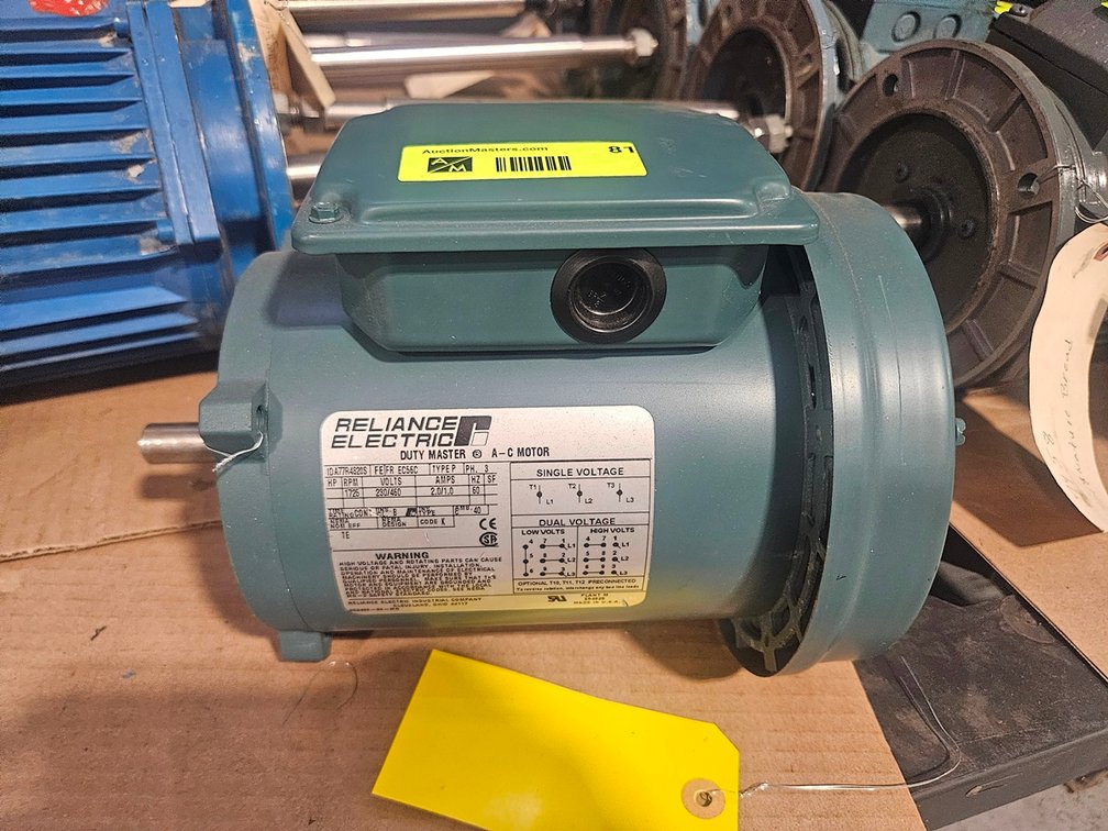 Reliance Electric Duty Master AC Motor, 230/460V, 3 PH, 1725 RPM