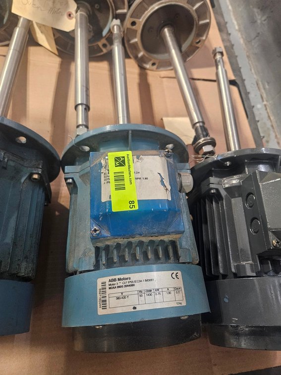 ABB .75 KW Motor, 380-420V, 3 PH, 1430 RPM