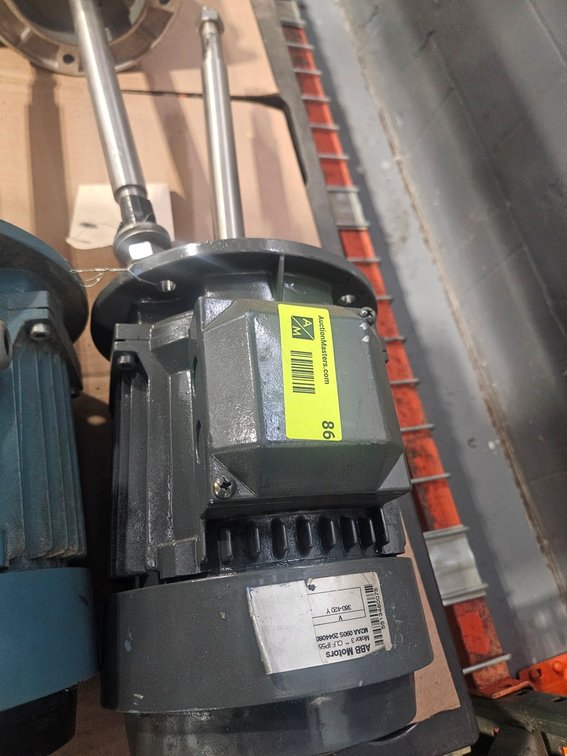 ABB .75 KW Motor, 380-420V, 3 PH, 1430 RPM
