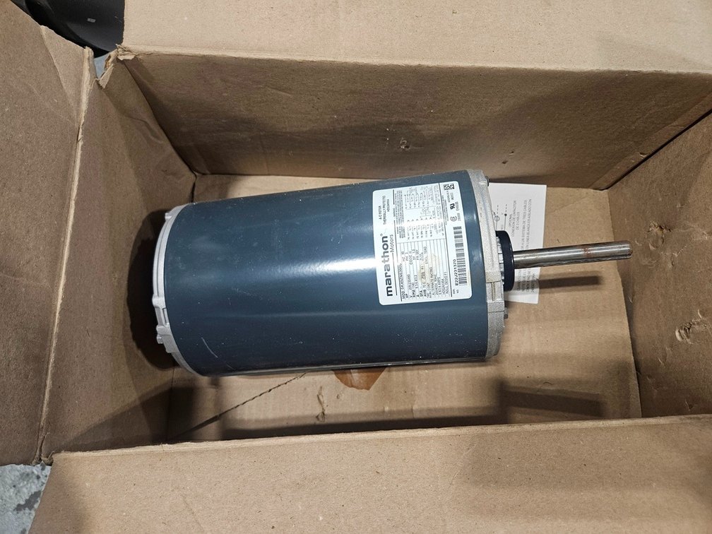 Marathon 5K49ZN6390S AC Motor, 208-230V, 3 PH, 1140 RPM
