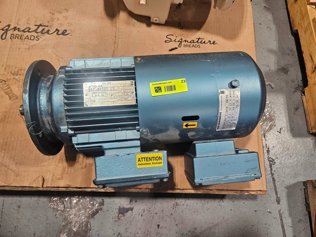 Sew-Eurodrive DFT90L4VS 2 HP Motor, 230YY/460Y V, 1720 RPM
