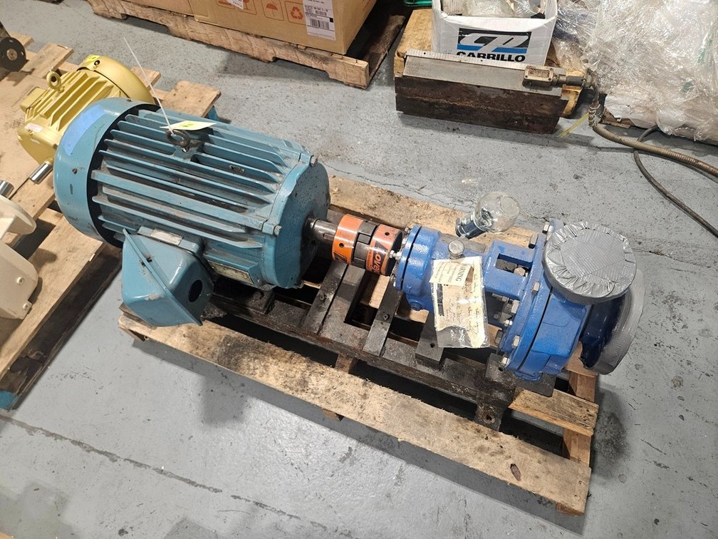 Magnatek 20 HP Motor with Goulds 3196 Pump, 230/460V, 3 PH, 3510 RPM