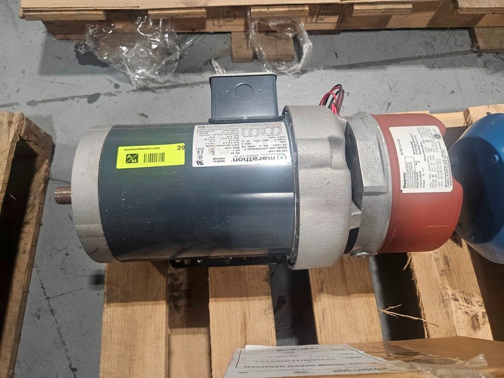 Marathon C400 1 HP Motor, 208-230/460V, 3 PH, 1140 RPM
