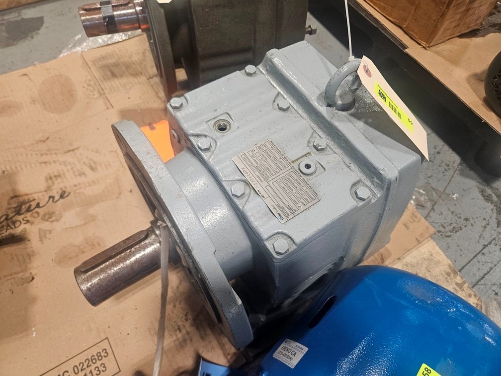 JBT 172114PX 3 HP Motor, 266/460V, 1730 RPM In, 18 RPM Out, Service Factor 1