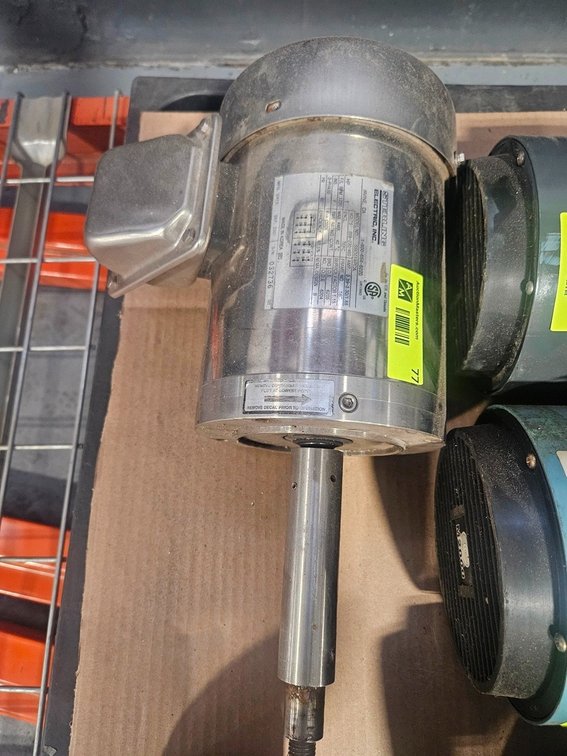 Sterling 1 HP Motor, 208-230/460V, 3 PH, 1720 RPM