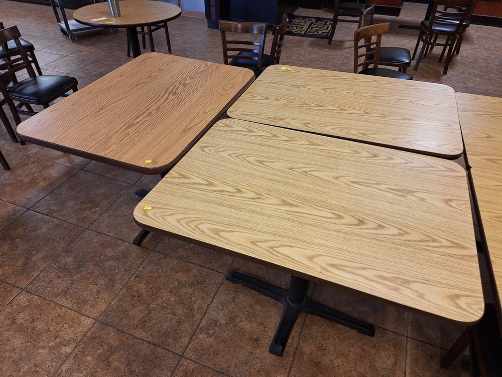 4 Dining Tables, 42"x30"x30"