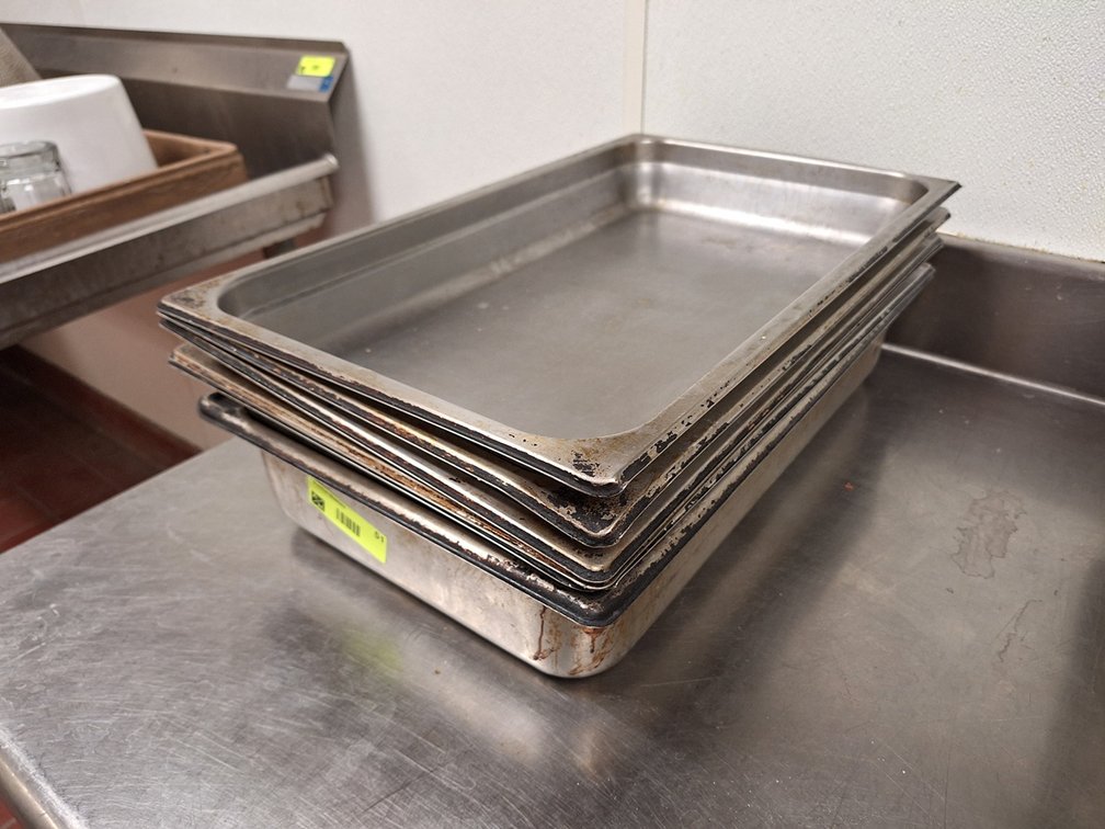 6 SS Full Pans