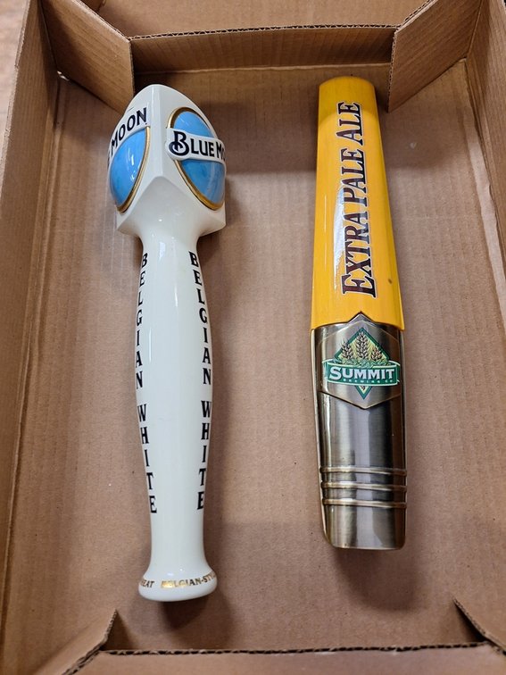 2 Assorted Tap Handles