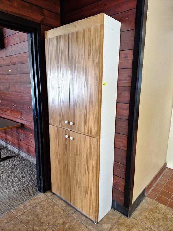 4- Door Cabinet, 33"x13"x84"