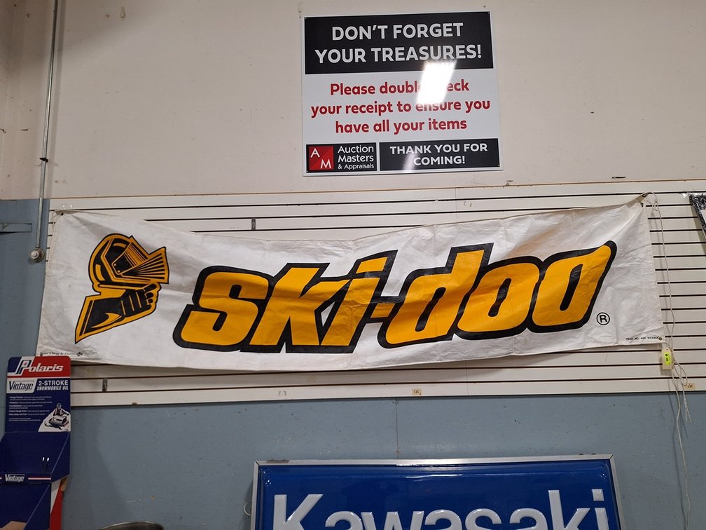 Ski Doo Banner, 140"x35"
