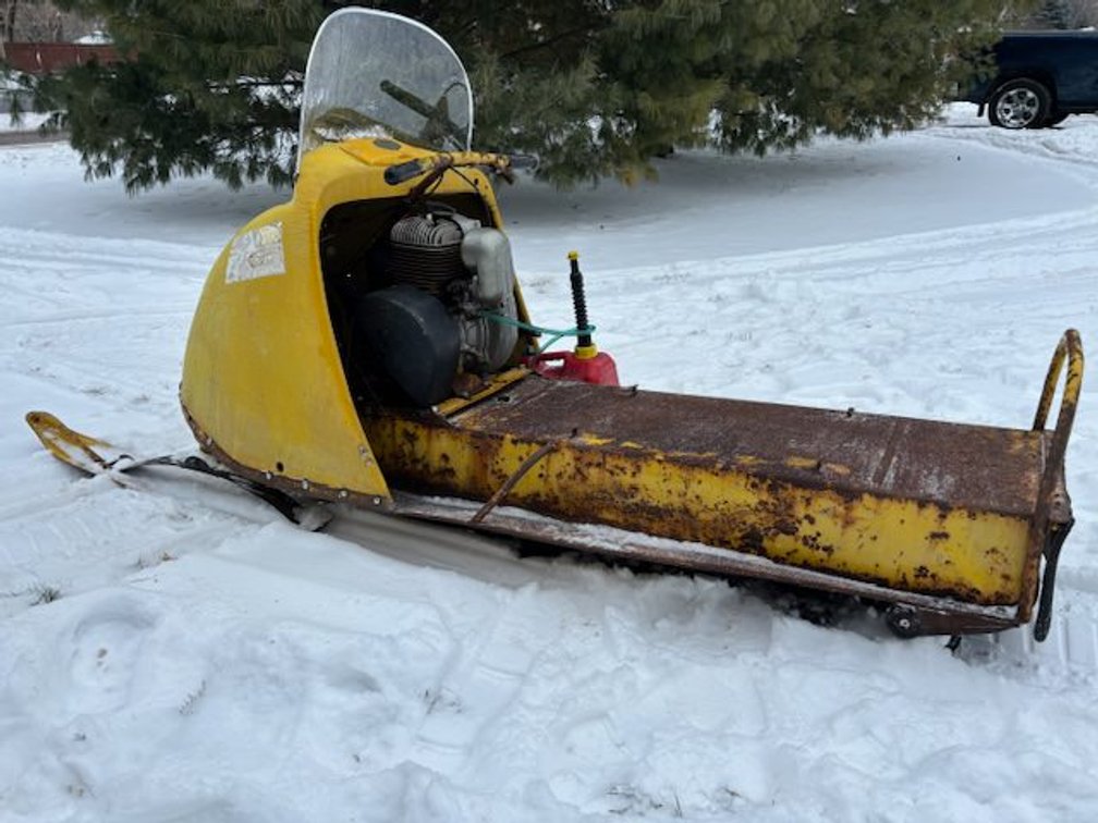 1965 Ski Doo Olympique, Serial 3451B5 with Extras