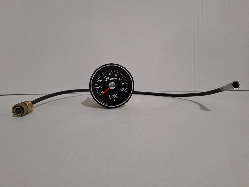 Polaris RXL Mechanical Tachometer, NOS, For 1977-1979 RXL