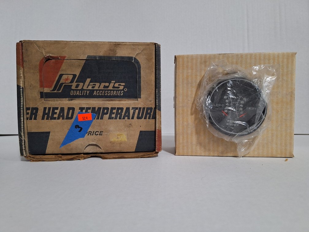 Polaris Cylinder Head Temp Gauge, PN 2870396, NOS
