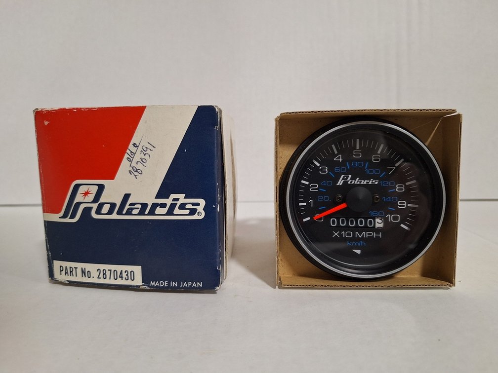 Polaris Speedometer, PN 2870430, NOS
