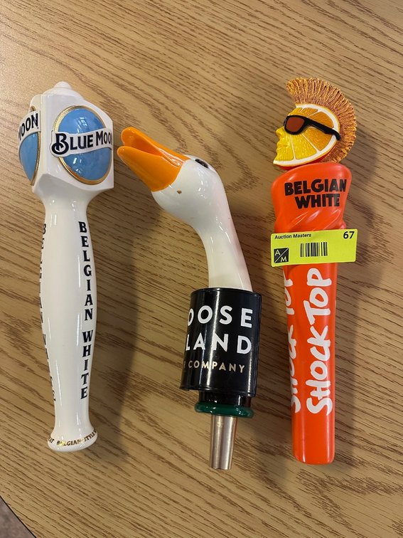 3 Tap Handles