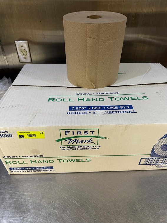 Case of Roll Hand Towels
