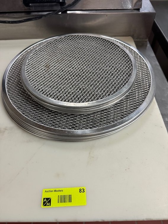 12 assortment pizza screens