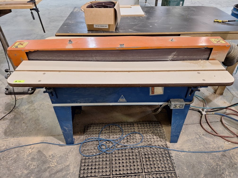 Acme National Belt Sander, Model XL40, Serial 6282, 4"x60" Belt, 220V, 3 PH
