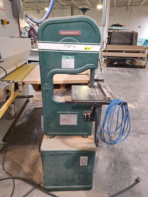 Powermatic Bandsaw, Model 141, Serial 8141166, 115V, 1 PH