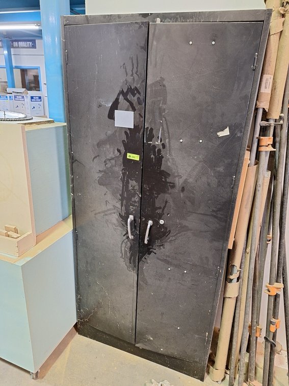 Metal 2 Door Cabinet 36"x18"x78"