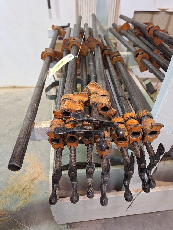 10 - 3' Clamps