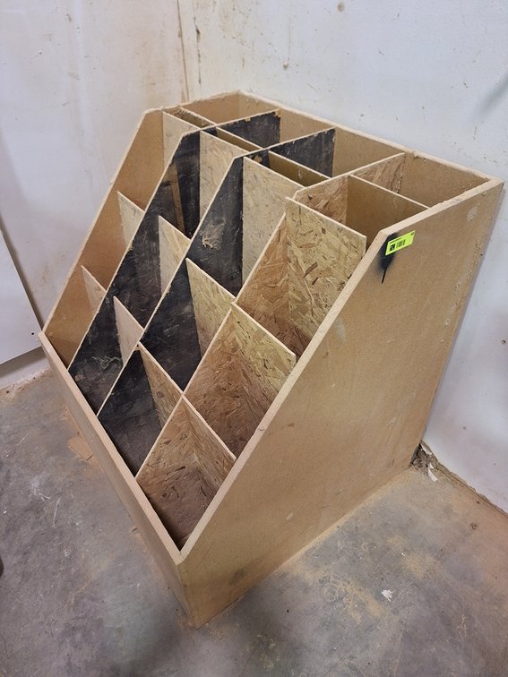 Wood Shop Organizer, 35"x32"x36"