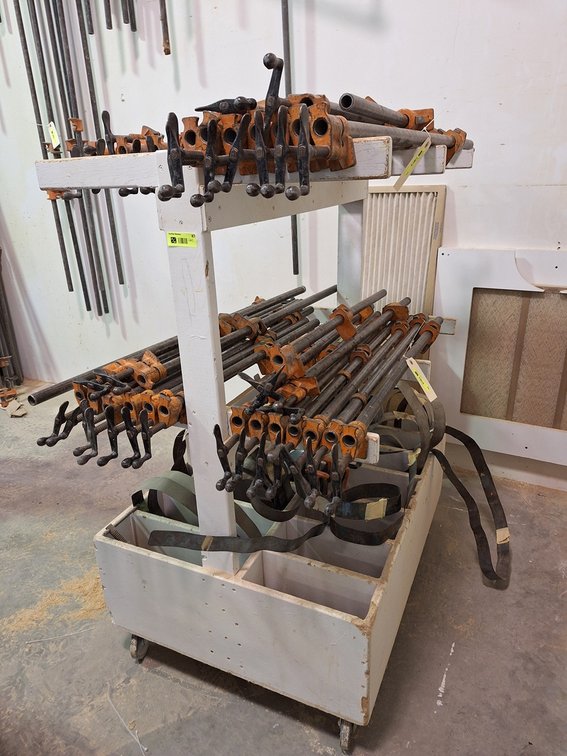 Wood Shop Cart, 38"x30"x54"