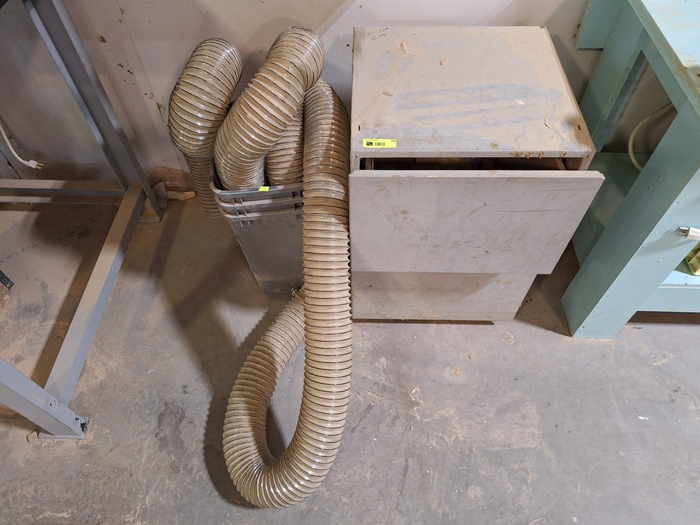 Shop Cabinet with Contents, Flex Hose