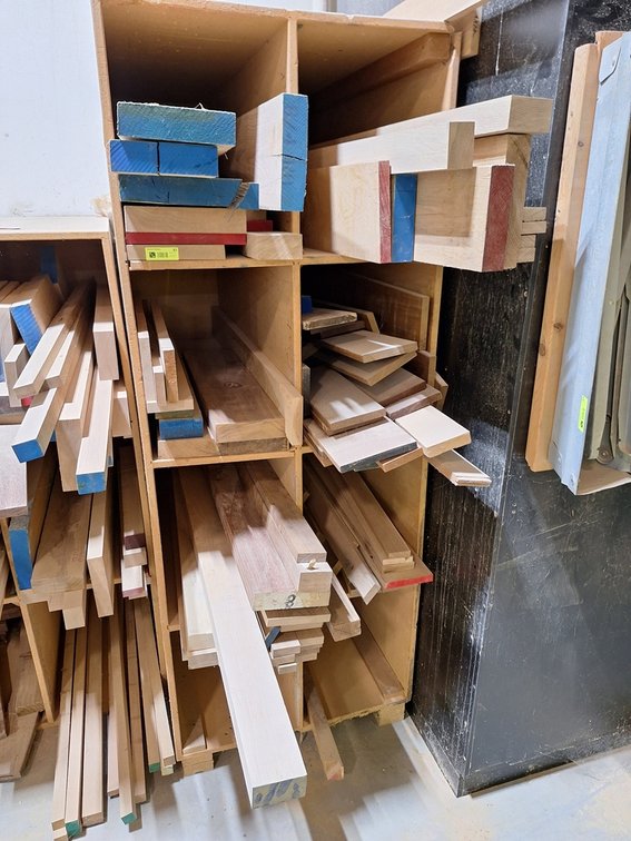 Wood Rack with Dimensional Lumber