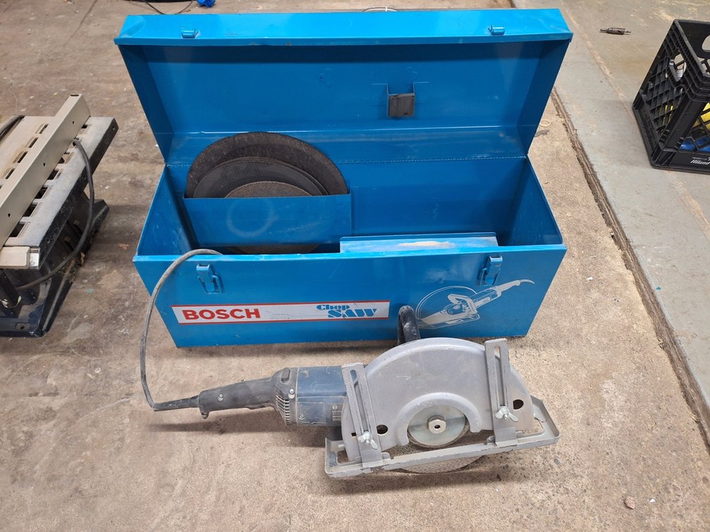 Bosch Chop Saw with Metal Case