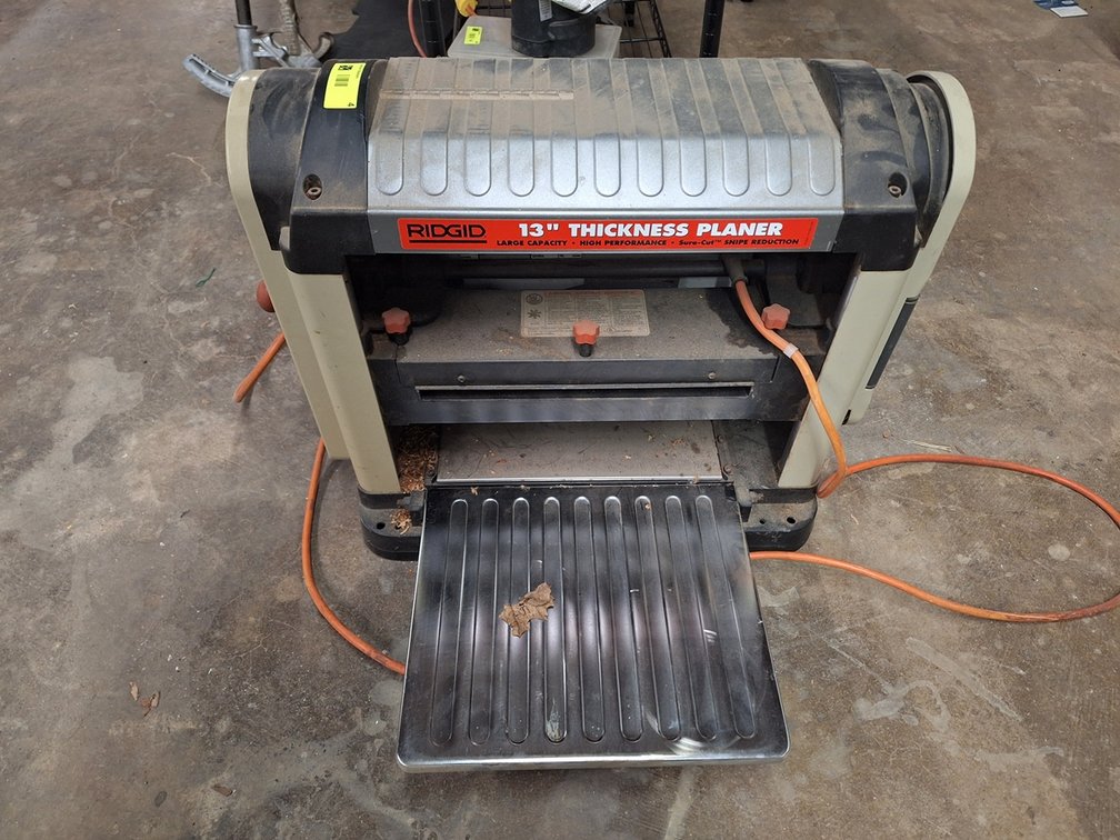 Ridgid 10" Thickness Planer