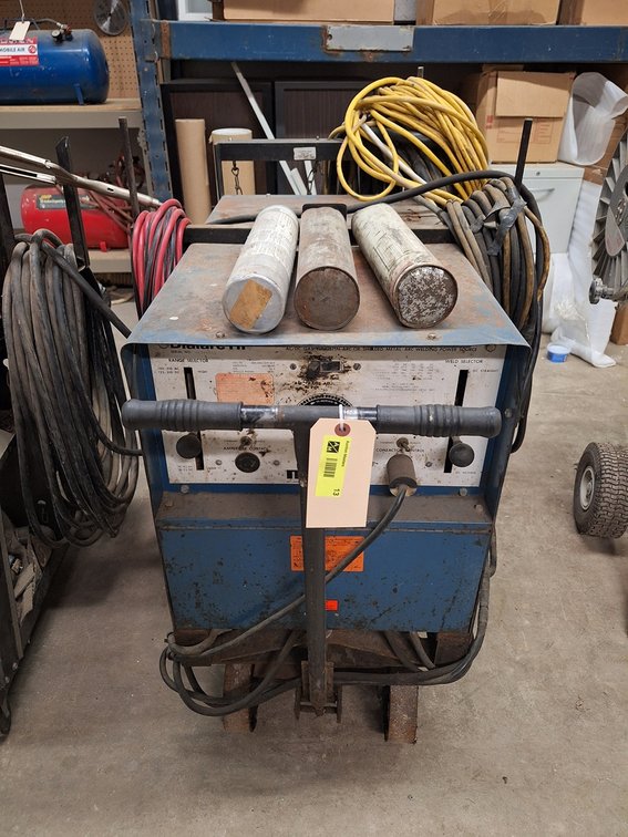 Miller Dialarc HF Commercial Grade Welder on Wheels with Hose