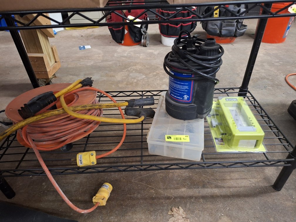Extension Cord, Pump and More
