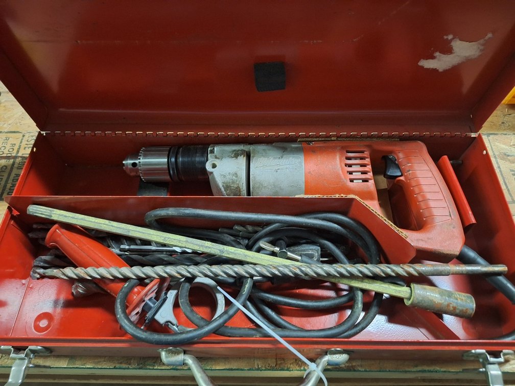 Milwaukee Hammer Drill with Case