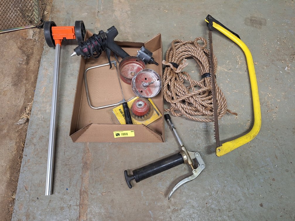 Assorted Rope Saw and More