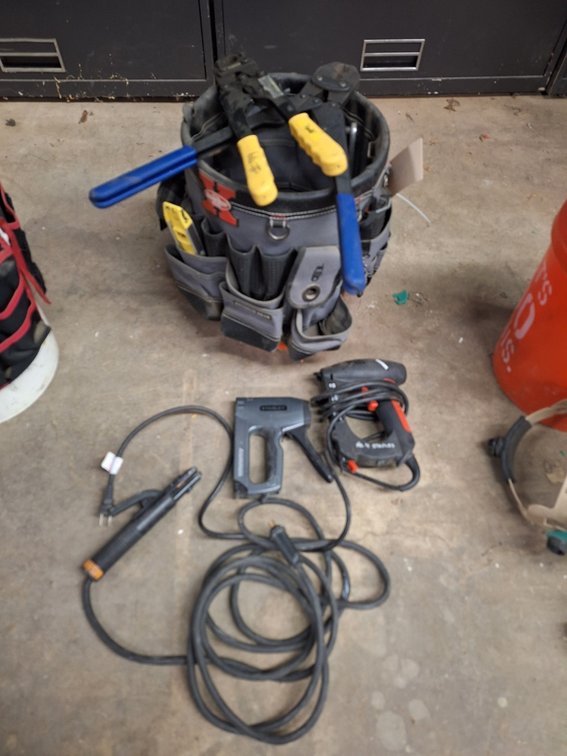 Assorted in Bucket, Crimper Tools and More