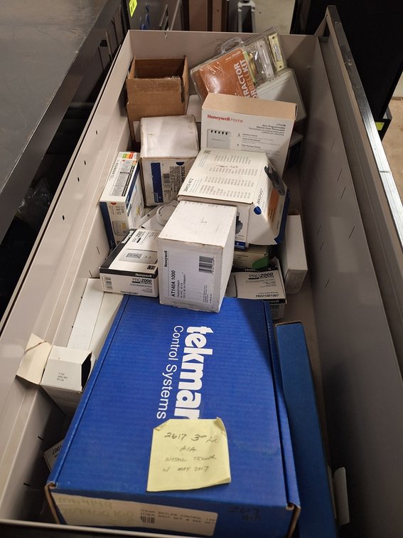Contents, Tekmar and Honeywell Parts