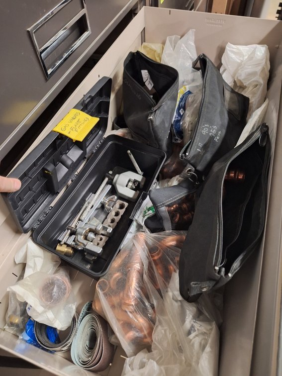 Contents, Assorted Plumbing Parts