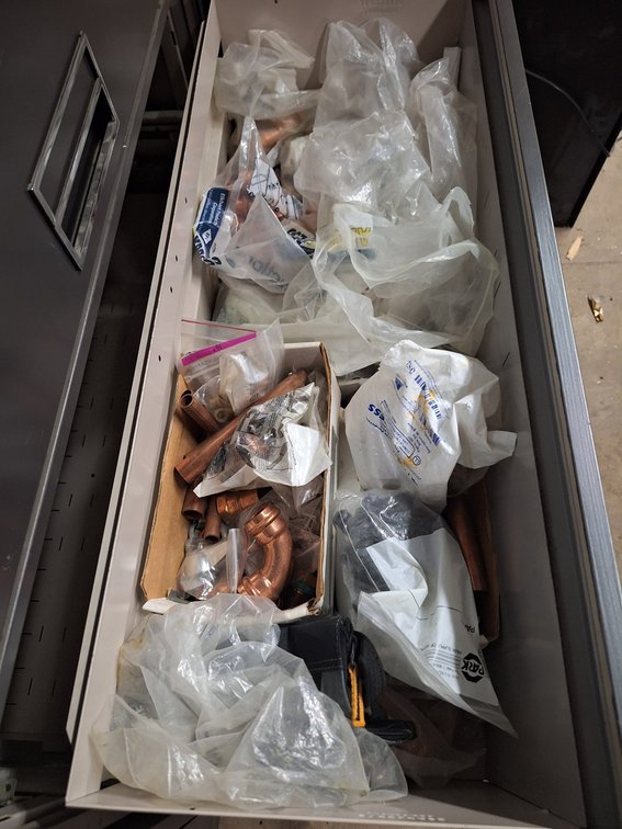 Contents, Assorted Plumbing Parts