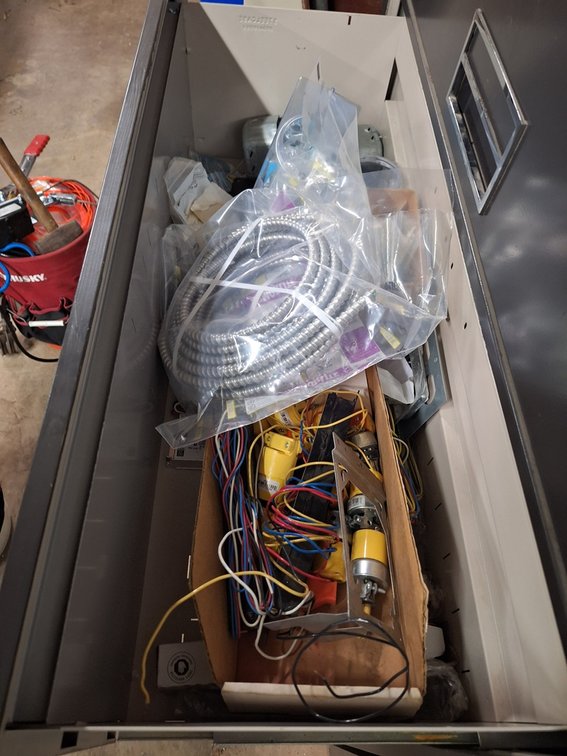 Contents, Assorted Electrical Supplies