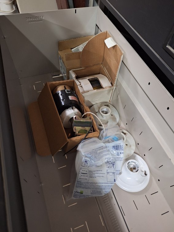 Contents, Assorted Electrical Supplies