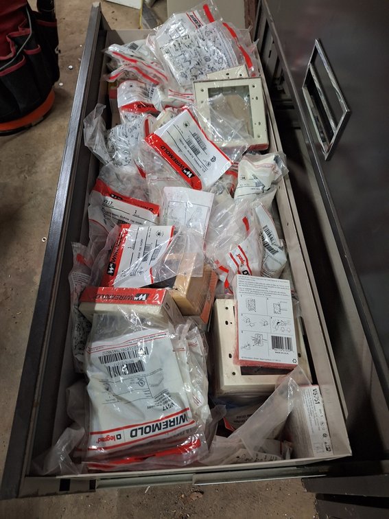 Contents, Assorted Electrical Supplies