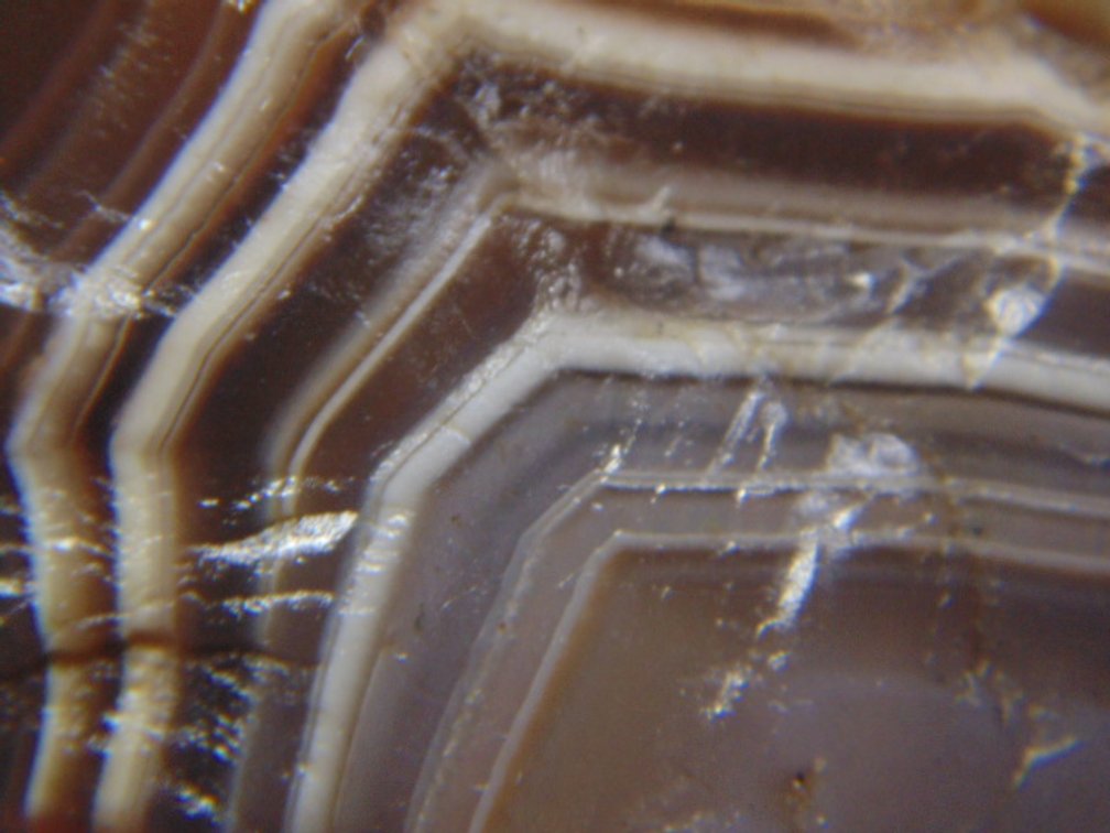 A 1.4 oz rough Lake Superior Agate with banding