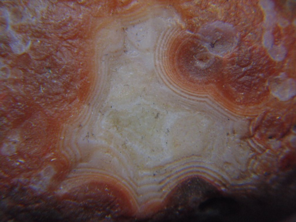 A 3.3 oz rough Lake Superior Agate with banding