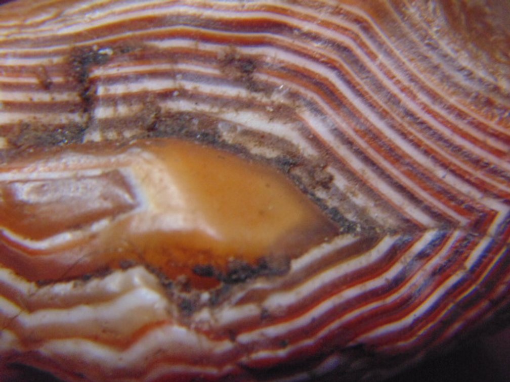 A 1.5 oz Lake Superior Agate with banding